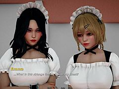 my bully lover dominates with big tits