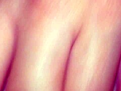 teasing beauty takes monster black cock at home