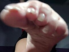 Sensual Foot Play with Dominant Twist