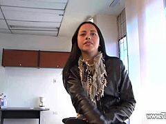 Webcam Girl Fakes Intense Display