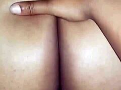 Ebony Couple's Deep Hard Action