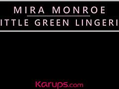 Mira Monroe Teases with Toy