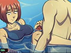 cartoon hunter’s pool tart chase