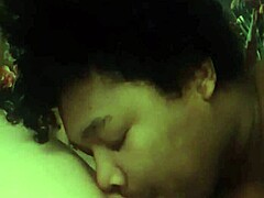 Petite amateurs' bold interracial intensity