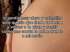 Latina babe gets wild at party