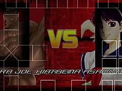 joe higashi fucks athena asamiya with raw sound
