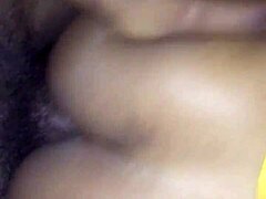 teen ebony takes black dick in pov