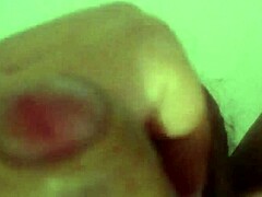 Watch me stroke my hot cock? Gay masturbation session