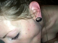 These amateurs are giving a blowjob so casually