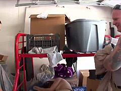 Wankz TV parody with brunette babe blowing hard