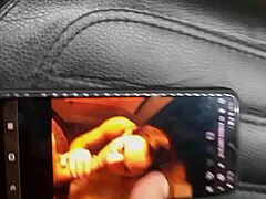Homemade blowjob with American wife