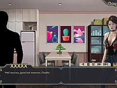 Hot MILF in cartoon game