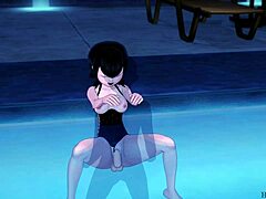 Sultry Mavis in steamy hotel scene
