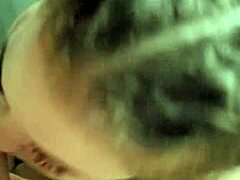 Bold Brunette RV Blowjob POV