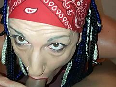 Buff Vixen's Intense Oral Display
