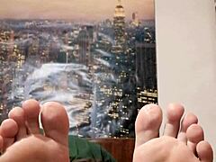Sultry Gay Massage with Toe Play