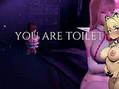 Gentle Witch Encounter in Anime Game