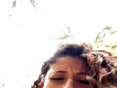 alana's teasing solo play with small tits