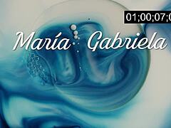 maria gabriela shares tender kisses
