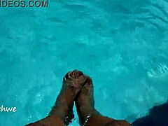 Unique Feet Hobby in Water