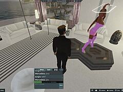 mercedes blows her boss’s massive cock