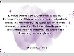 femdom joi whispers await you