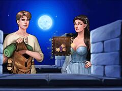 3D game with virgin handjob
