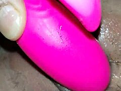 Latina Temptress Dances with Toys