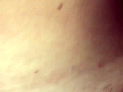 Wife plays alone with her tight ass in homemade clip