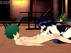 my deku midnight hentai blowjob thrill