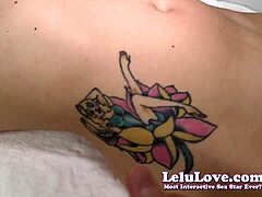 i rub her tattoo before cumming everywhere