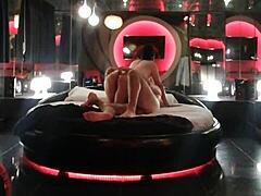 blonde faces wild gangbang action