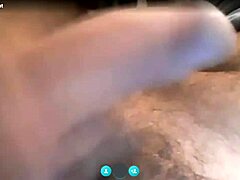 Random Husband Cums Hard from Milf's Shaved Pussy