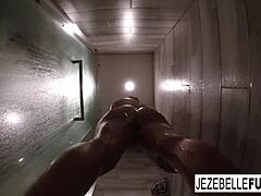 Jezebell Bond's Sensual Bath Moment