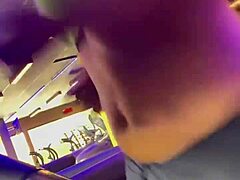 Rosa Vermelha's Uncontrollable Gym Lust Caught on Camera