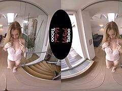 Blonde's Virtual Taboo Shaved Peak