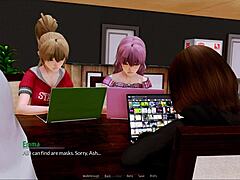 Harem hotel game intense scenes!