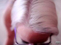 Aspen Edwards delivers fierce POV blowjob action