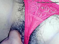 Showing Off My Wife in Red Thong