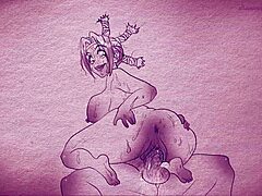 H2H Menchi's erotic 2D adventures