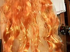 REDHEAD'S STEAMY LESBIAN MOMENT
