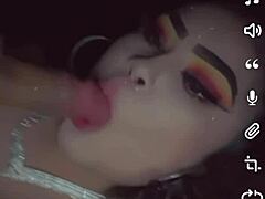 Paris Mizty’s Naughty French Sucking Tease