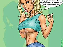 Comic Blondes in Ebony Intensity