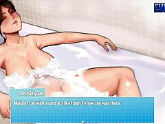 my landlady shocks after steamy bath