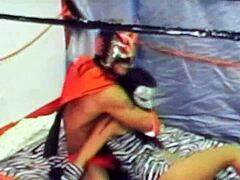 Masked Wrestler Dragonfly Teases Adriana Milano