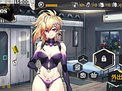 Samantha Cheers Up Elexis in Lingerie After a Missed Date for Ball Excitement.