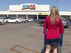 Big Ass Deaf-Mute Blonde Gets Facial