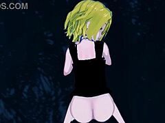 Anna Exorcises with Wet Vagina in Shaman King