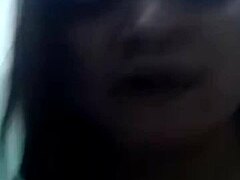 Brunette's homemade passion with bold lover