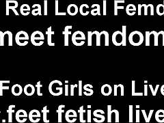 Dive into Foot Fetish with Lesbian Tease